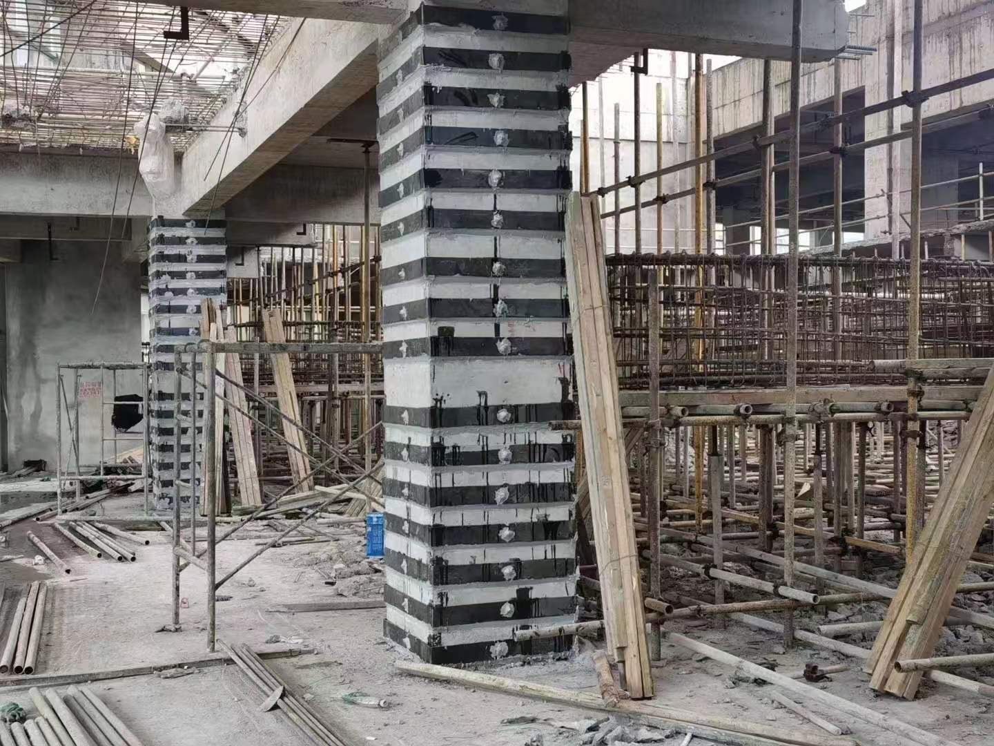 柳州柱子包钢加固施工方案